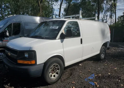 2014 Chevrolet Express G1500 из США, поврежденный, VIN 1GCSGAFX2E1148814